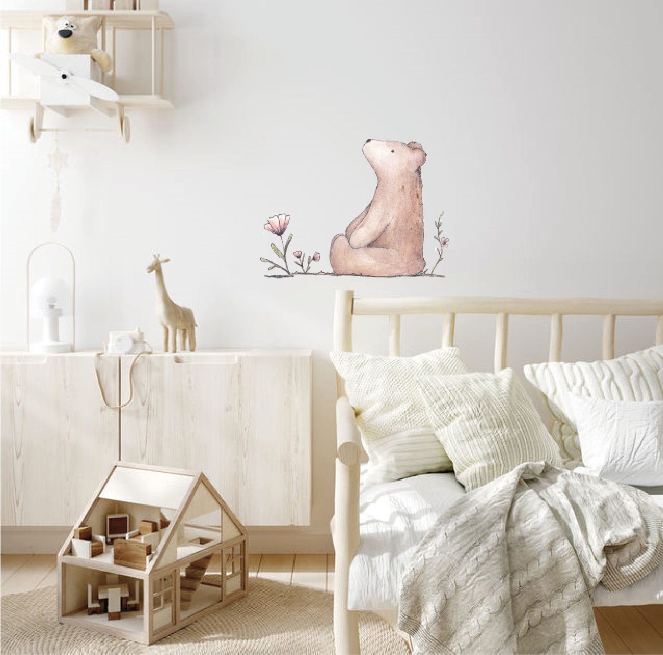 Babykamer scandinavisch
