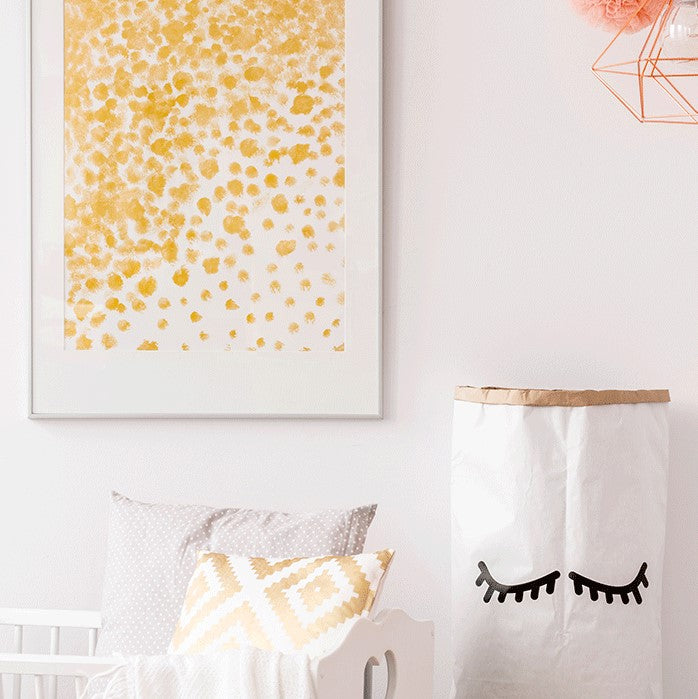 Kinderkamer met goud