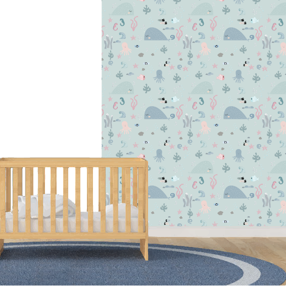 NIEUW; LM Baby Art Behang!