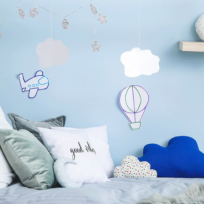 Wat voor soort kussens in de kinderkamer gebruiken?