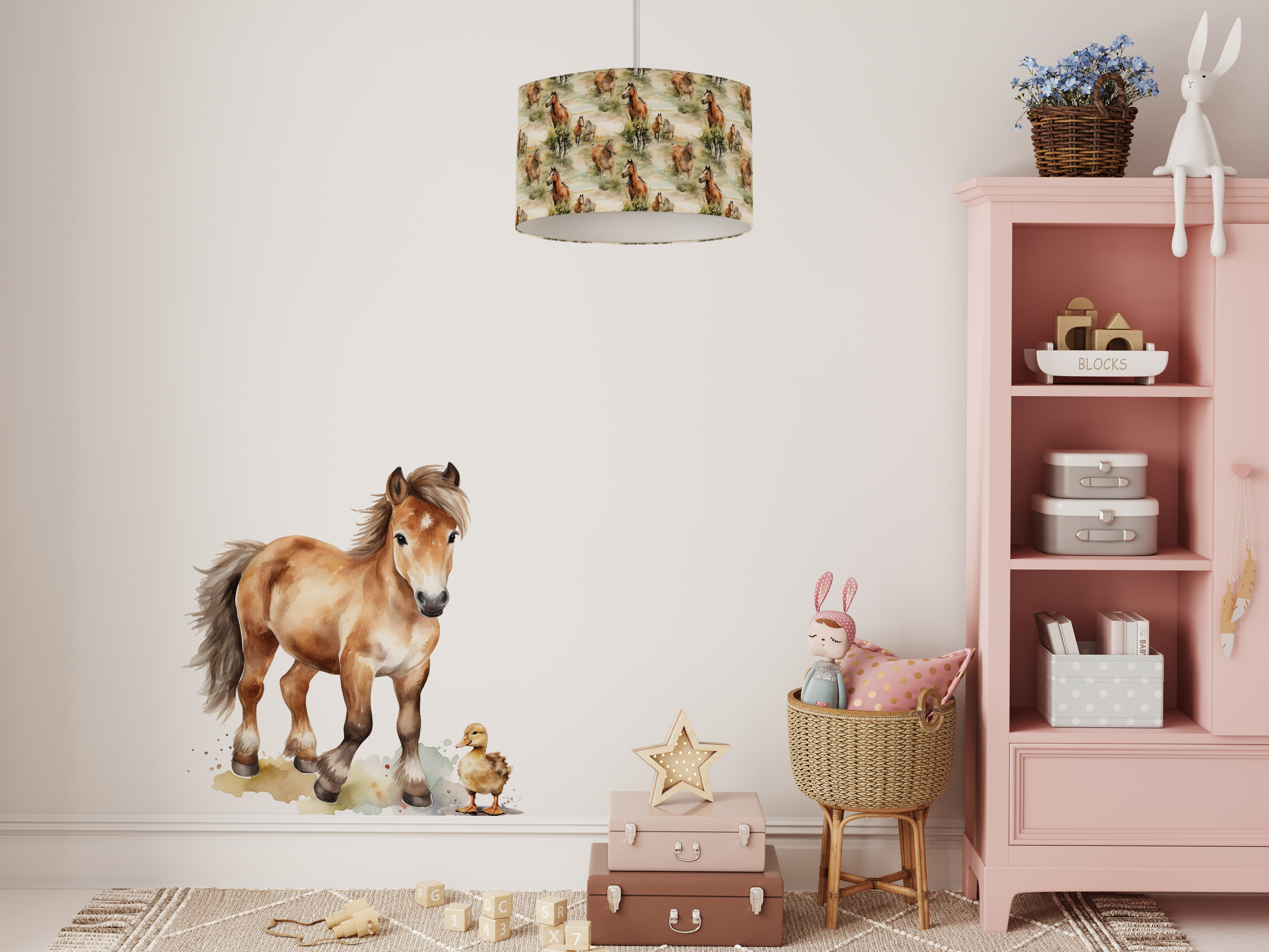 Breng de boerderij naar de kinderkamer met boerderij muurstickers