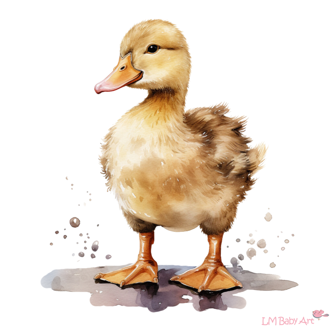 Muursticker eendje