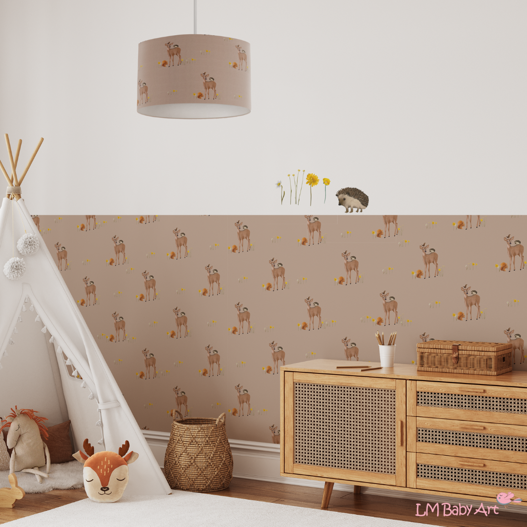 Muursticker egel - LM Baby Art