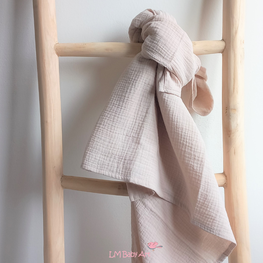 Hydrofiele swaddledoek XL - Sand - 120x120xm - LM Baby Art