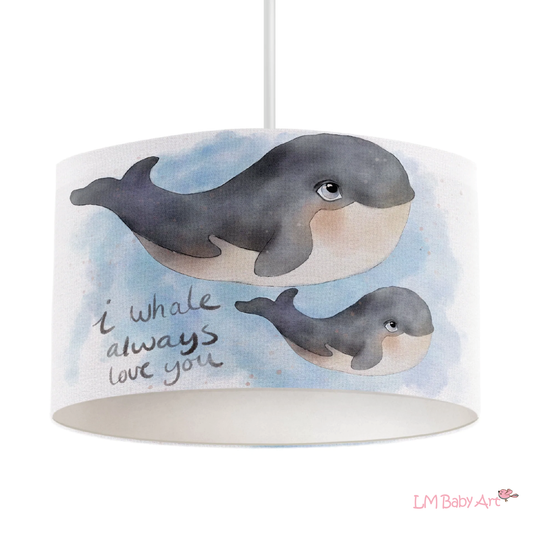 Hanglamp walvissen - LM Baby Art | Muurdecoratie voor de allerkleinsten