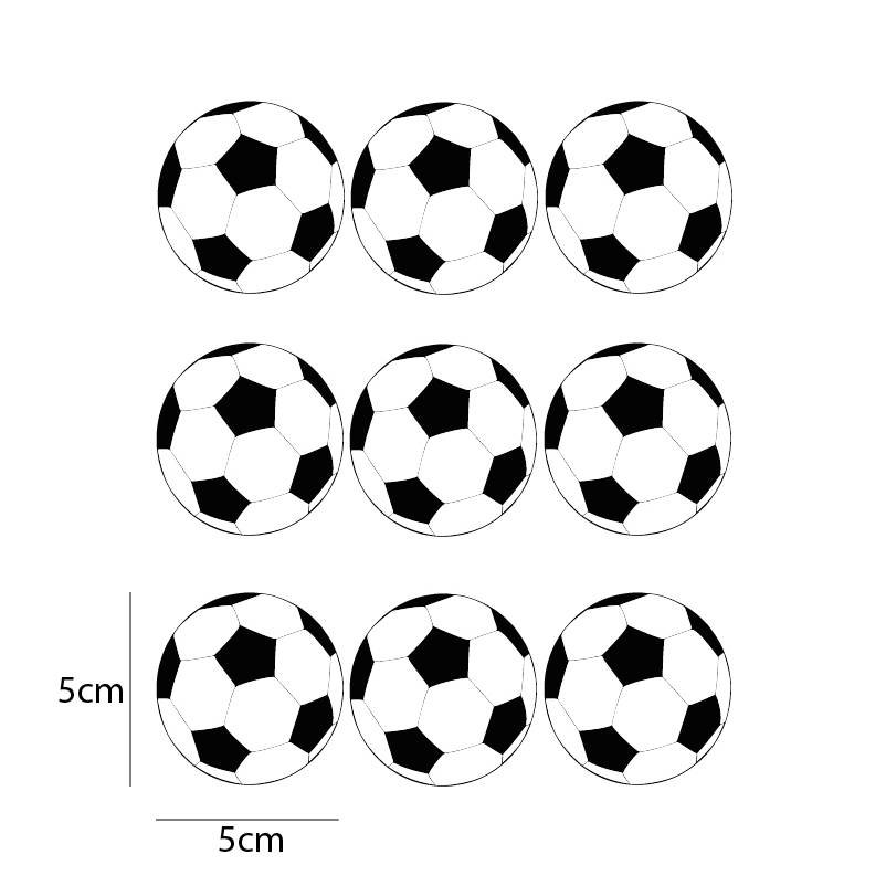 Voetbal muurstickers - LM Baby Art