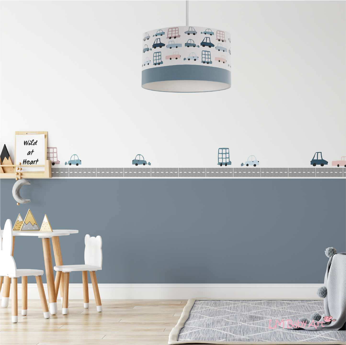 Hanglamp auto's - Vroemies collectie - LM Baby Art