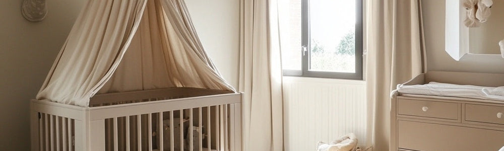 10 ideeën voor een dromerige babykamer met natuurlijke kleuren