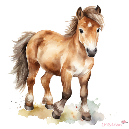 Little Deco 3D muursticker, muurtattoo kinderkamer, meisje, paard, wanddecoratie, speelkamer, muurschildering, posterbehang, slaapkamer, kleine kinderen, paard, DL639-9 Little Deco 3D muursticker, muurtattoo kinderkamer, meisje, paard, wanddecoratie, speelkamer, muurschildering, posterbehang, slaapkamer, kleine kinderen, paard, DL639-9
