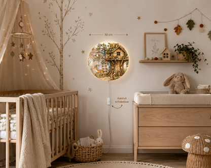 Wandlamp dierenbos
