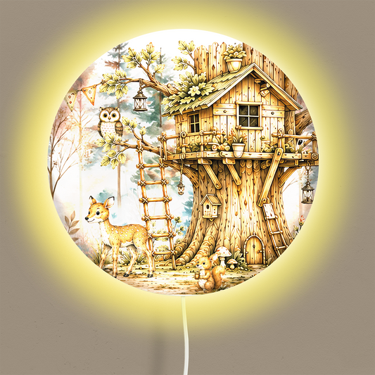 Wandlamp dierenbos