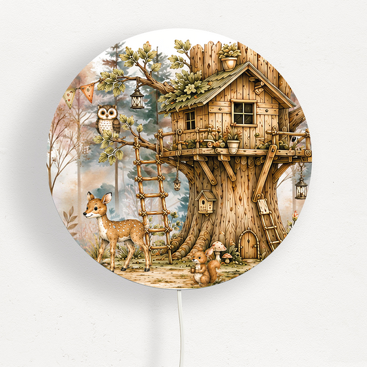 Wandlamp dierenbos