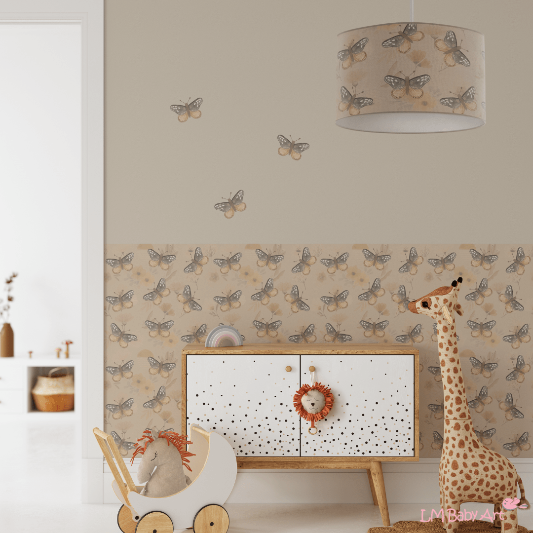 kinderkamer hanglamp vlinders