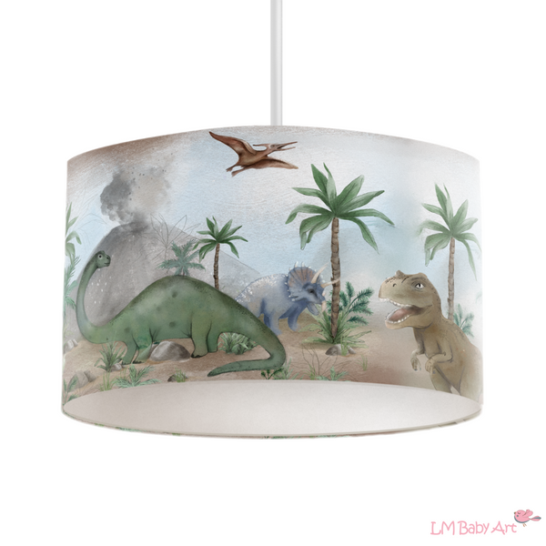 Hanglamp dinosaursus | Dinosaurussen hanglamp - LM Baby Art 