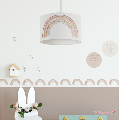 Hanglamp grote regenboog - LM Baby Art | Muurdecoratie voor de allerkleinsten